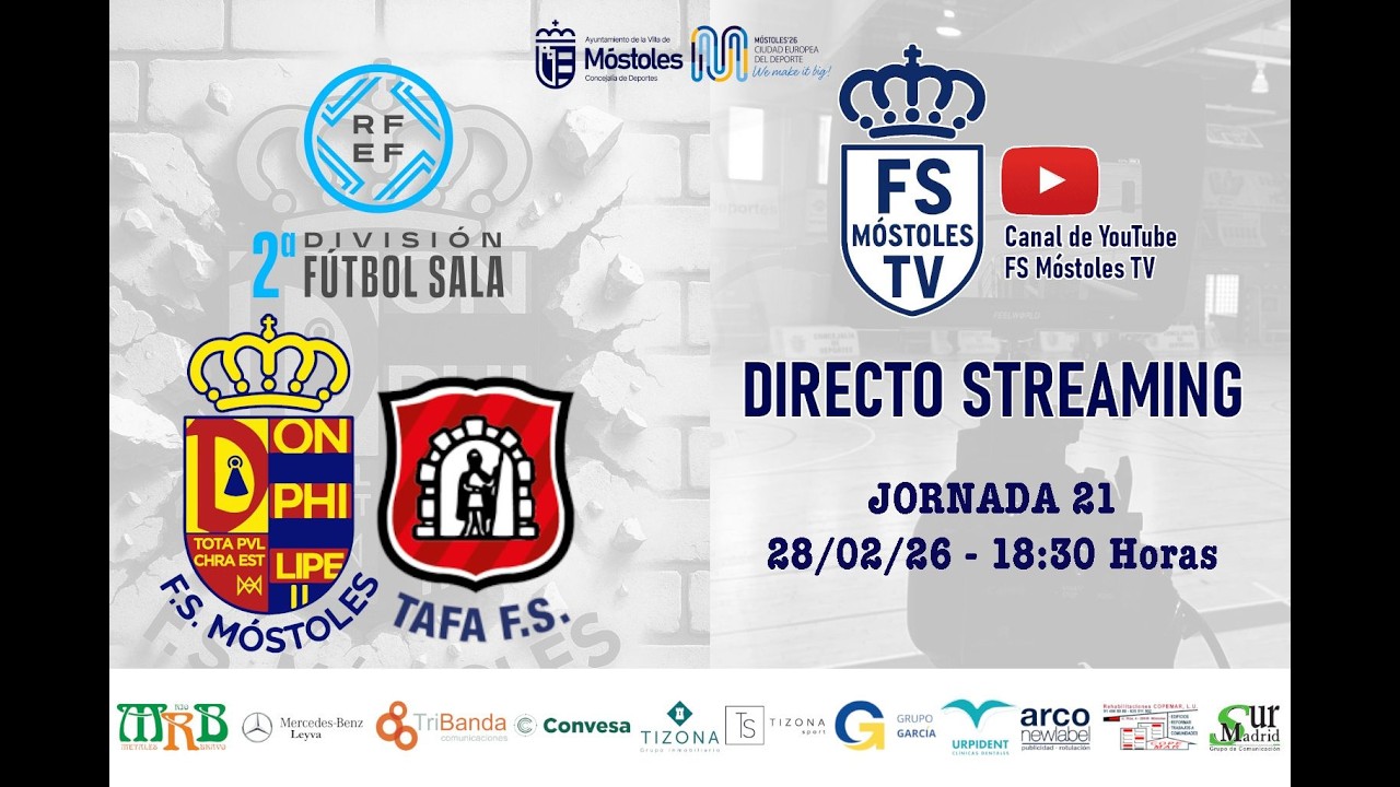 MRB - FS Móstoles vs Vulcanizados Ruiz Tafa F.S.