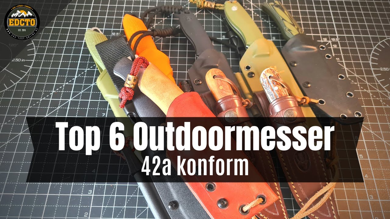 Top 6 Outdoormesser 42a konform | Bushcraft Messer ODENWOLF