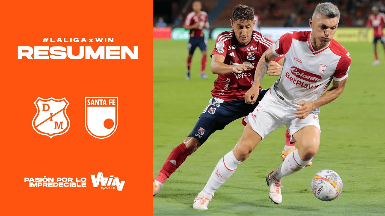 Medellín vs. Santa Fe (resumen y goles) | Liga BetPlay Dimayor 2024- 1 | Fecha 5