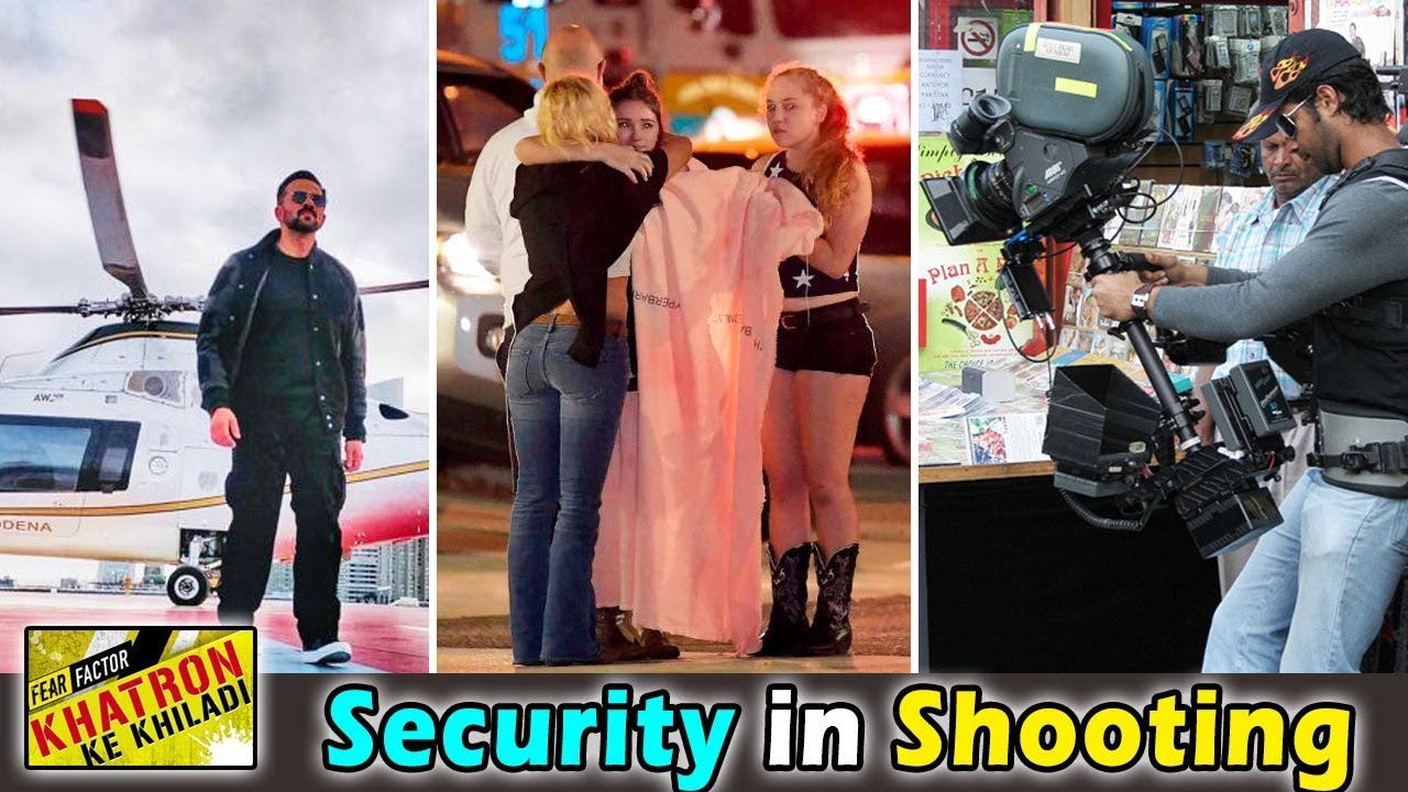 खतरों के खिलाड़ी शूटिंग की सुरक्षा देखे । Security in Khatron ke Khiladi