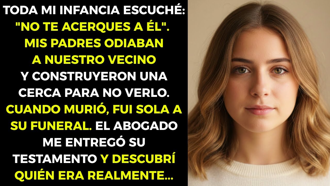 Mis padres odiaban a nuestro vecino y me prohibieron hablarle. En su funeral descubrí quién era.