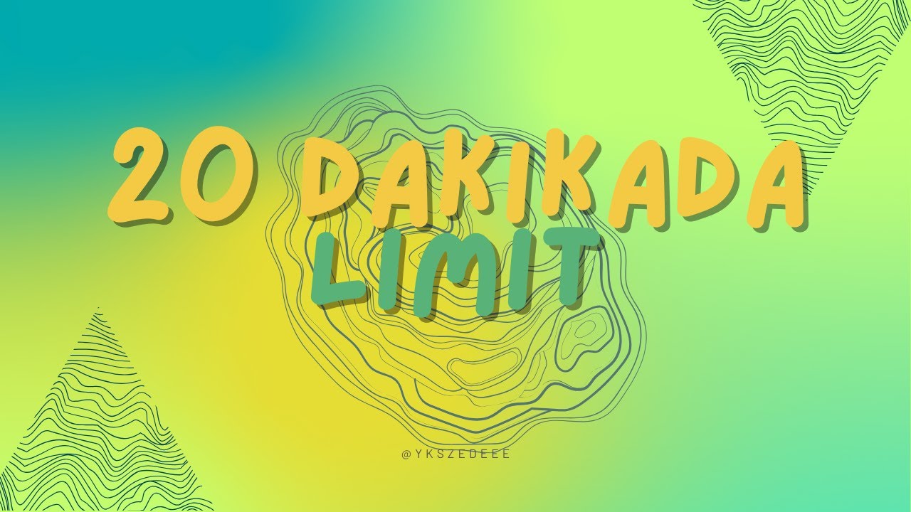 MALAAA ANLATIR GİBİ LİMİT |  BU VİDEODAN SONRA LİMİT ÖĞRENEMEYEN KALMAYACAK ! ! !