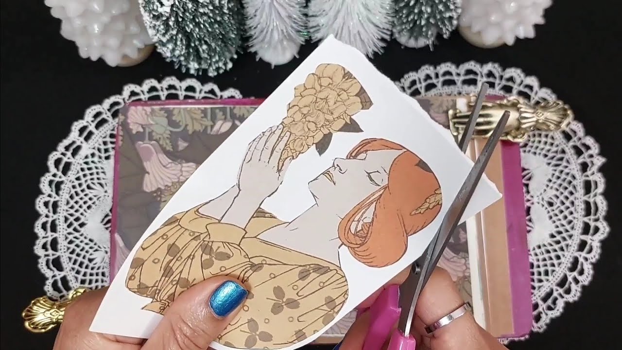 ASMR Journal With Me ft. Grabie Scrapbook Box: Verneuil's Creative Haven