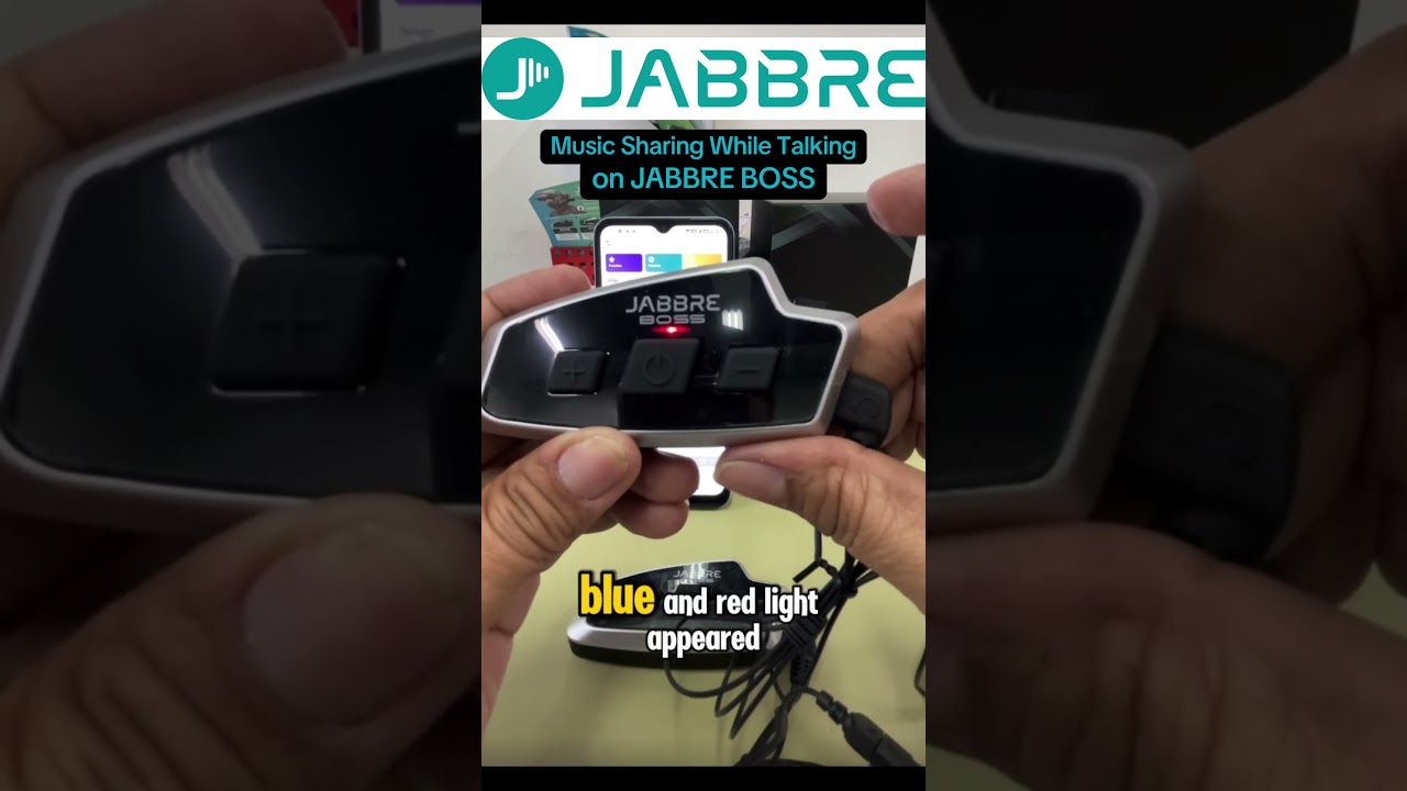 Music Sharing while talking on Jabbre Boss Tutorial 