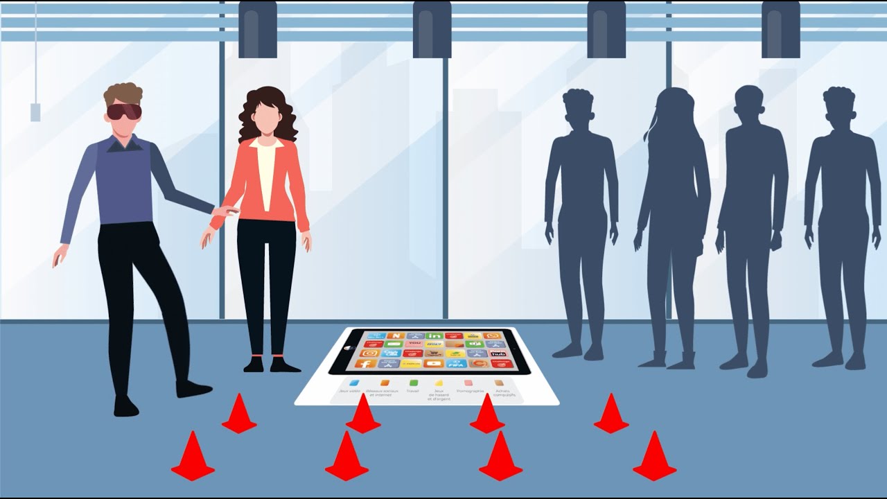 Addicto'Pixels : le jeu géant de sensibilisation à l'hyperconnexion et aux cyberdépendances