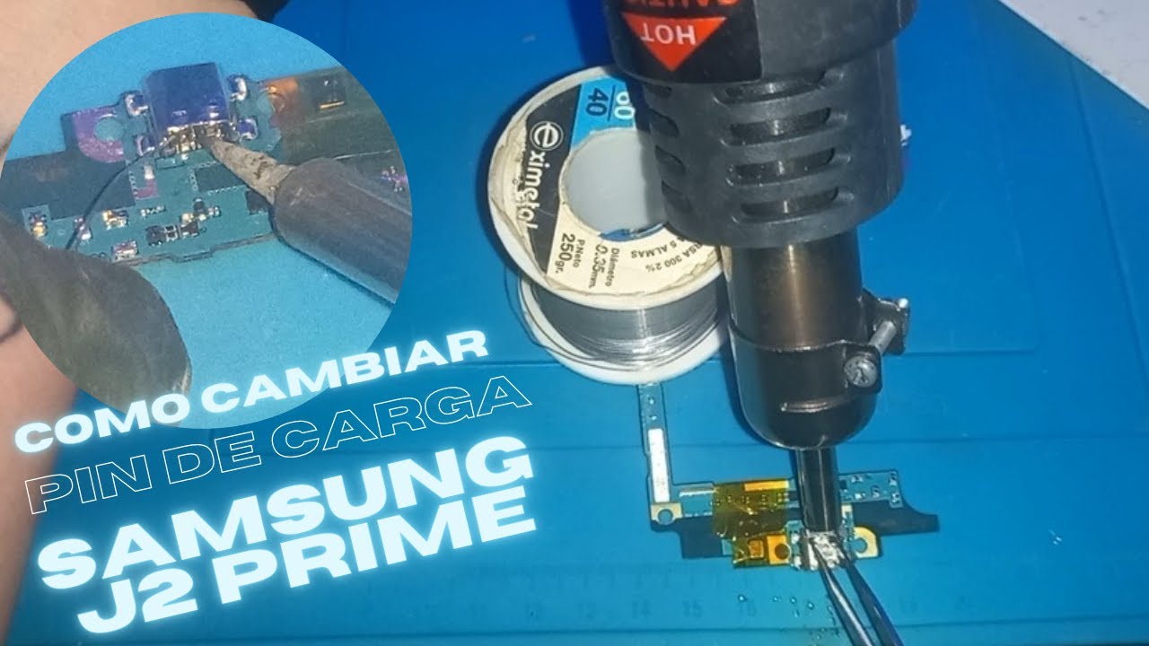 Como cambiar pin de carga Samsung J2 Prime