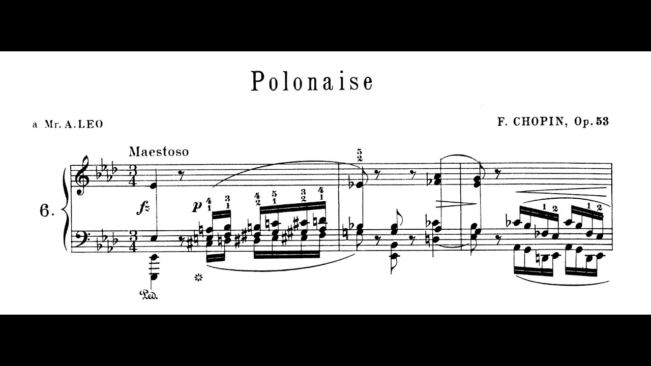 Chopin - Polonaise Op.53 'Heroic' (Nelson Freire, piano)