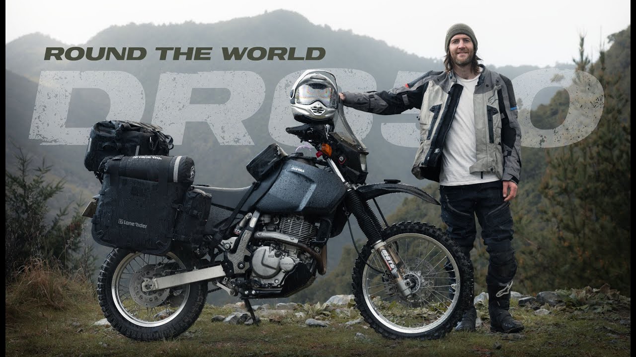 Превращаю свой DR650 в машину RTW!