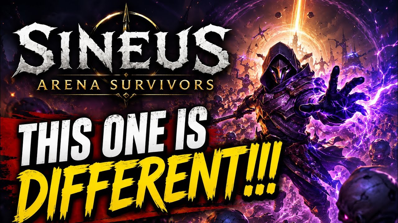 Finally A SURVIVOR ROGUELIKE that does something DIFFERENT!!! Sineus Arena Survivors