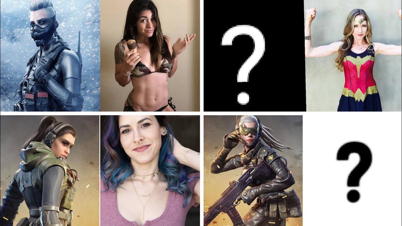 Call Of Duty: Mobile All Female Operators & Voice Actors (Part-2)