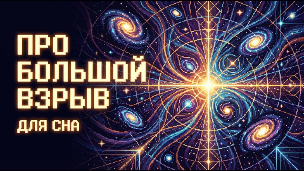 ЛЕКЦИЯ ДЛЯ СНА 🌙 БОЛЬШОЙ ВЗРЫВ: Действительно Ли Это Был Взрыв? И Что Было До Него? | Чтобы засыпать