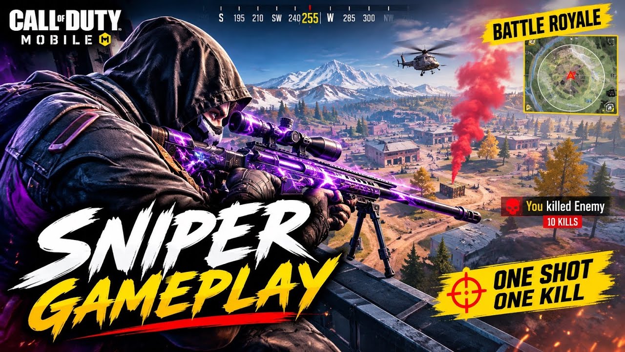 sniper 1shot 1 kill🔥codm gameplay 
