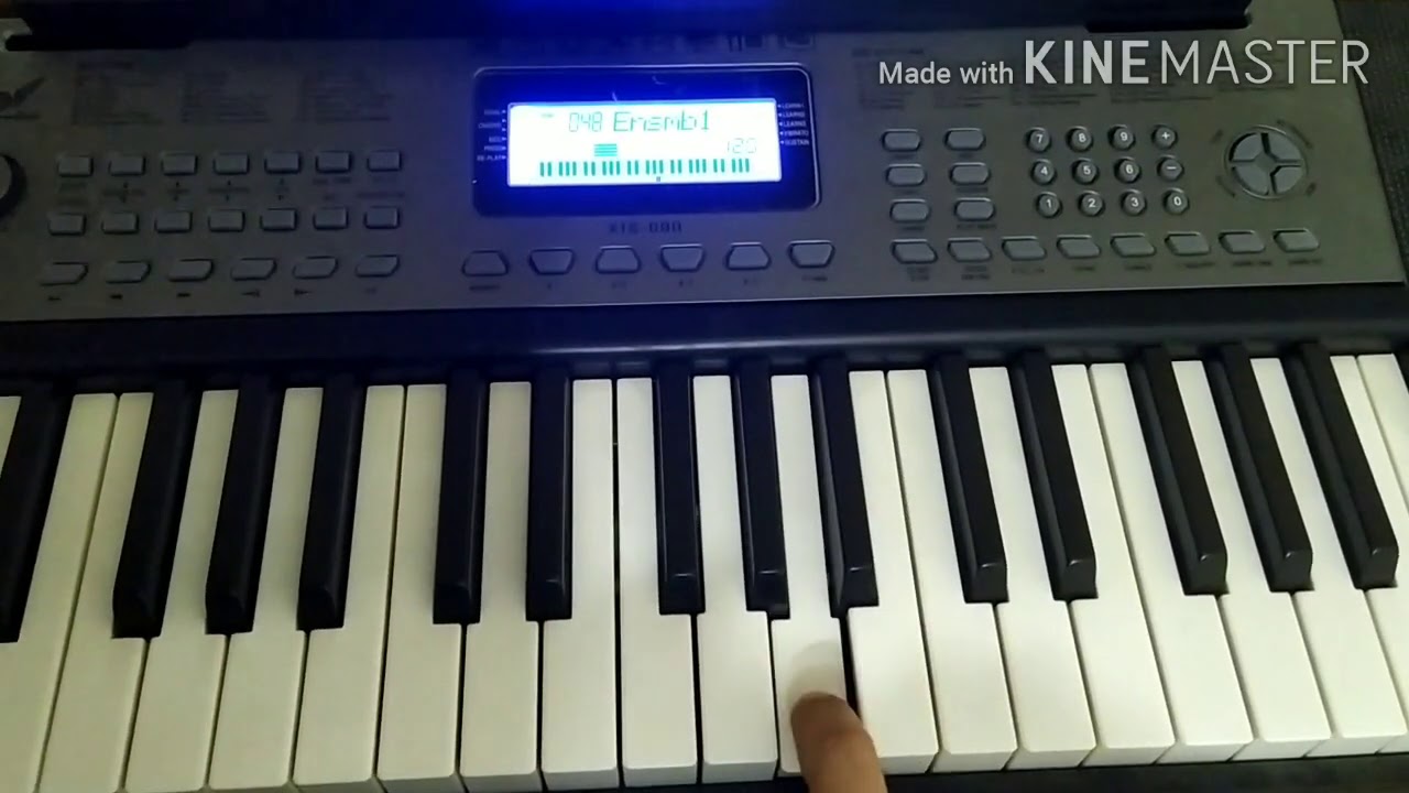 عزف وتعليم اغنية ناسيني لية تامر حسني بيانو xts 690