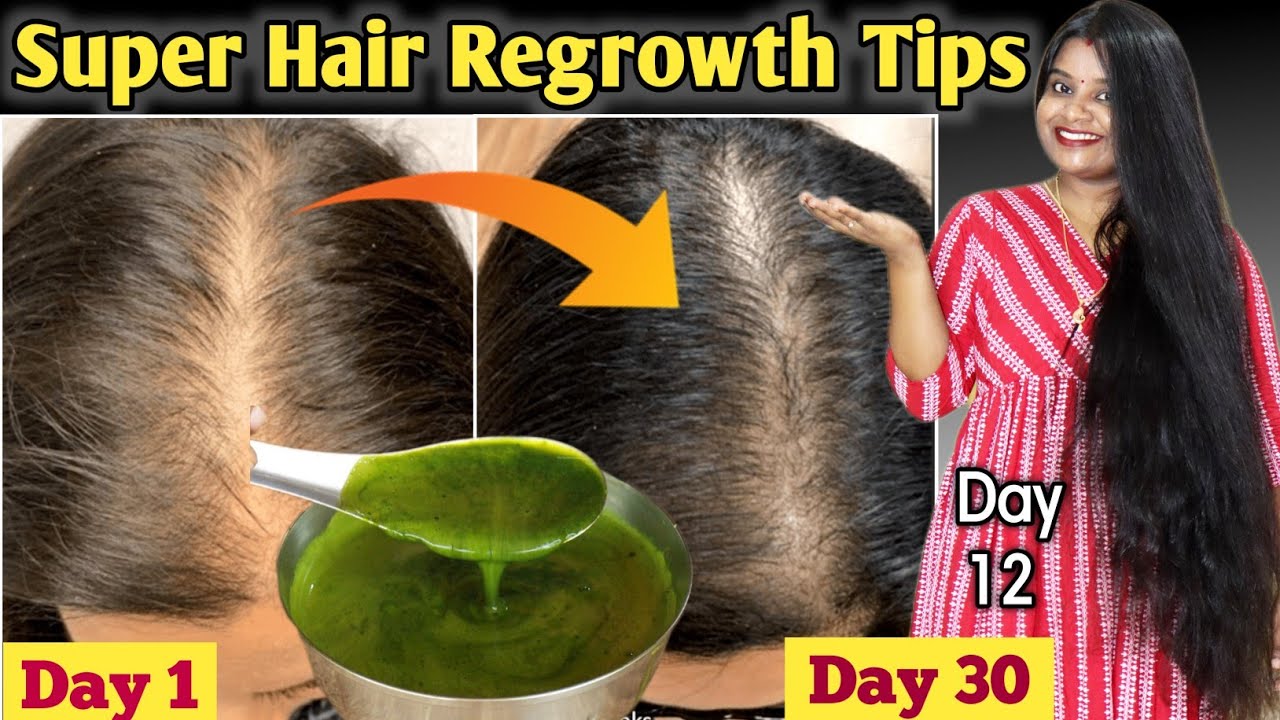 😱 உங்க முடி திரும்ப வளர SUPER HAIR REGROWTH TIPS / Jegathees meena Rosemary hair growth challenge