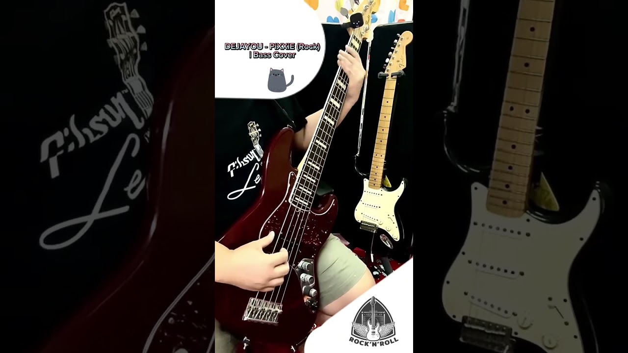 DEJAYOU - PiXXiE (Rock) | Bass Cover