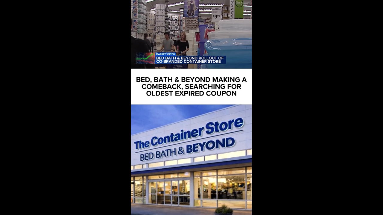 Bed Bath & Beyond возвращается: компания ищет самый старый просроченный купон