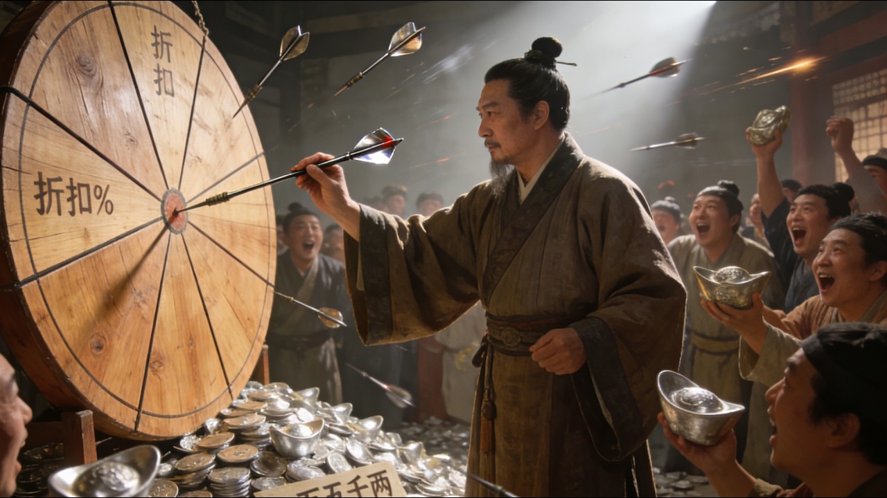 金融大佬穿越古代發明“拼刀刀”，一天狂賺一萬五仟兩！