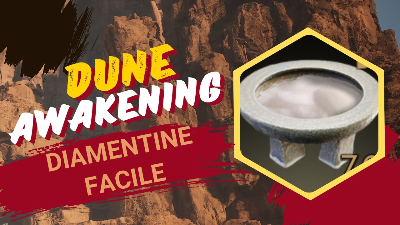 Dune awakening : Comment obtenir la poudre de diamentine & la ferraille de carbure