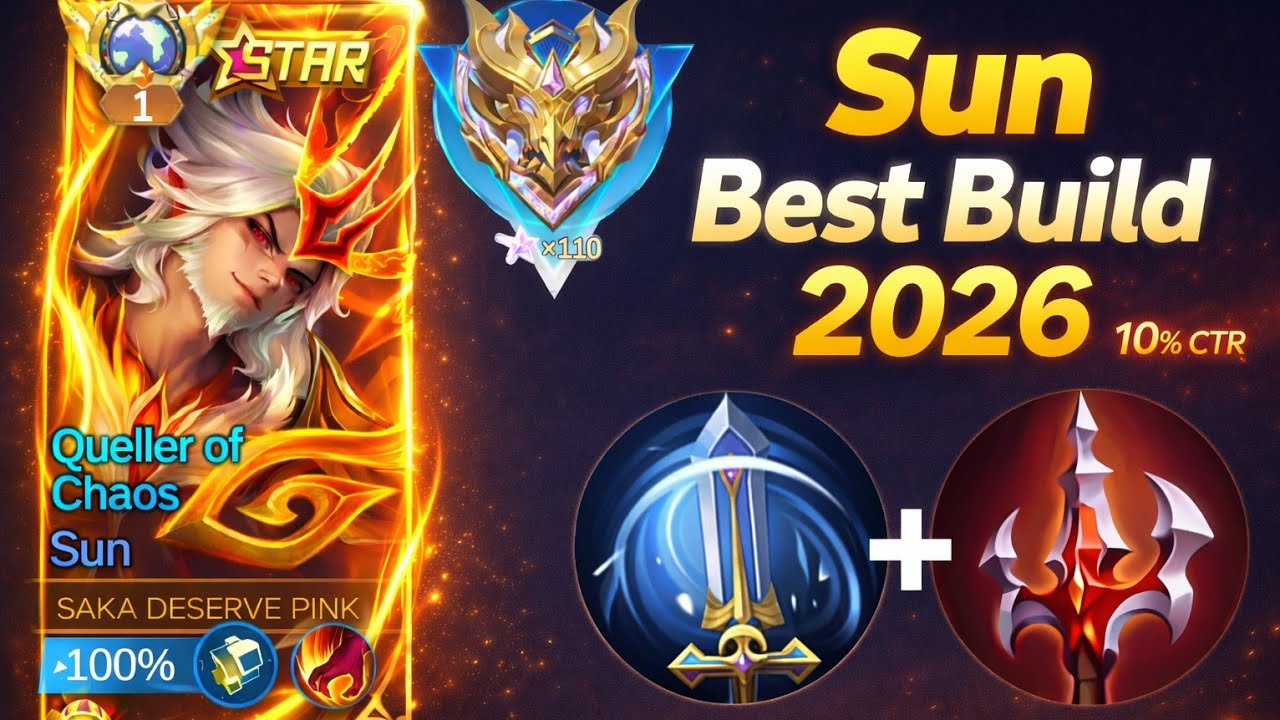 THIS SUN BUILD IS BROKEN 2026 😳 highest win rate on global leaderboard 😈