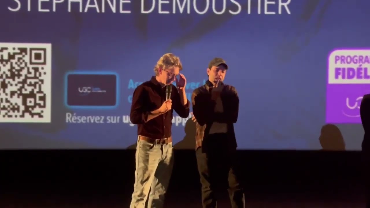 Swann Arlaud and Xavier Dolan . Propos sur le film L' inconnue de la Grande Archee 