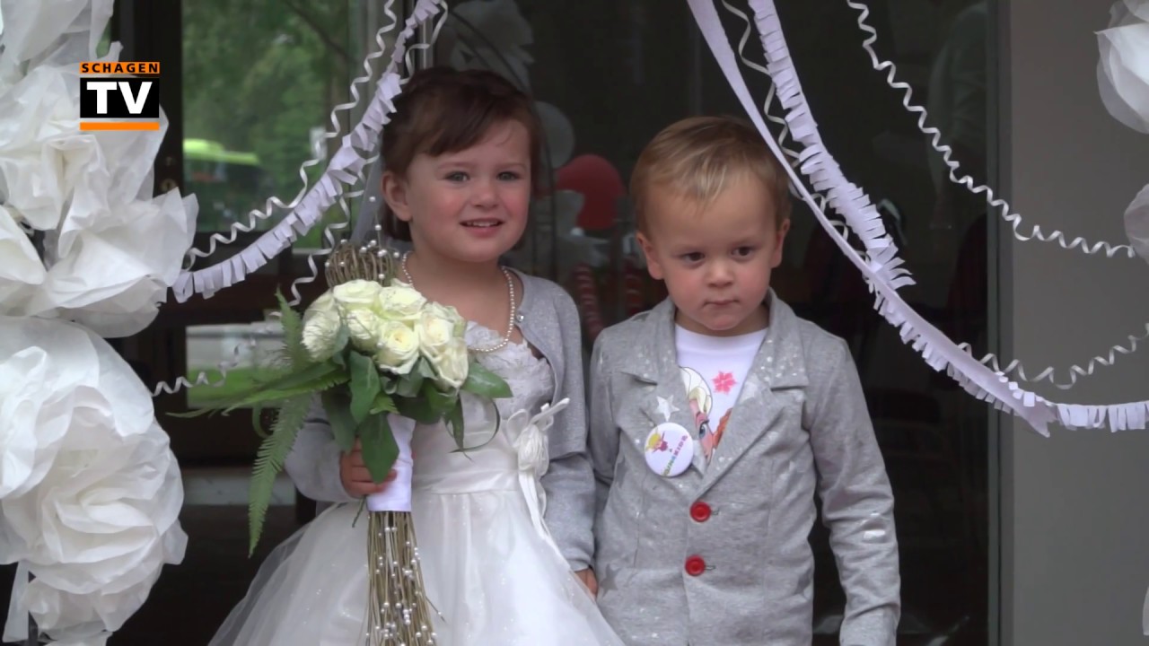 Huwelijk Tijs en Jade van Fun4Kids
