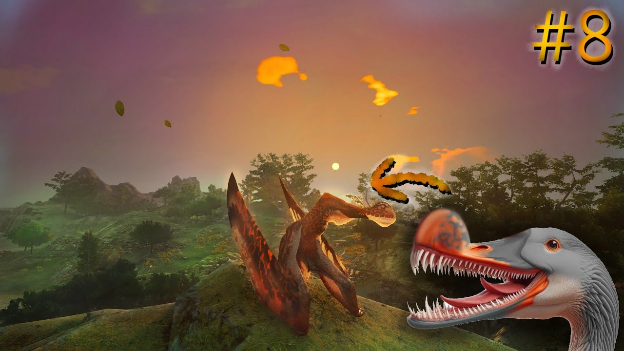 Makas Gibi Hayvan - Tropeognathus Olarak Dinozorları Kızdırmak Bölüm 8 | Path Of Titans