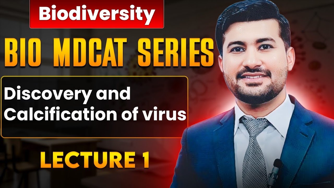 Discovery and Classification Of Virus | MDCAT Lecture Series 2022 | Virus