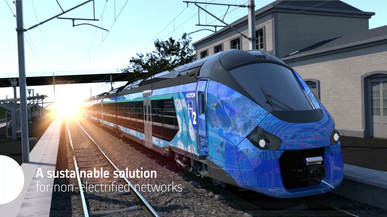 The first hydrogen train in France