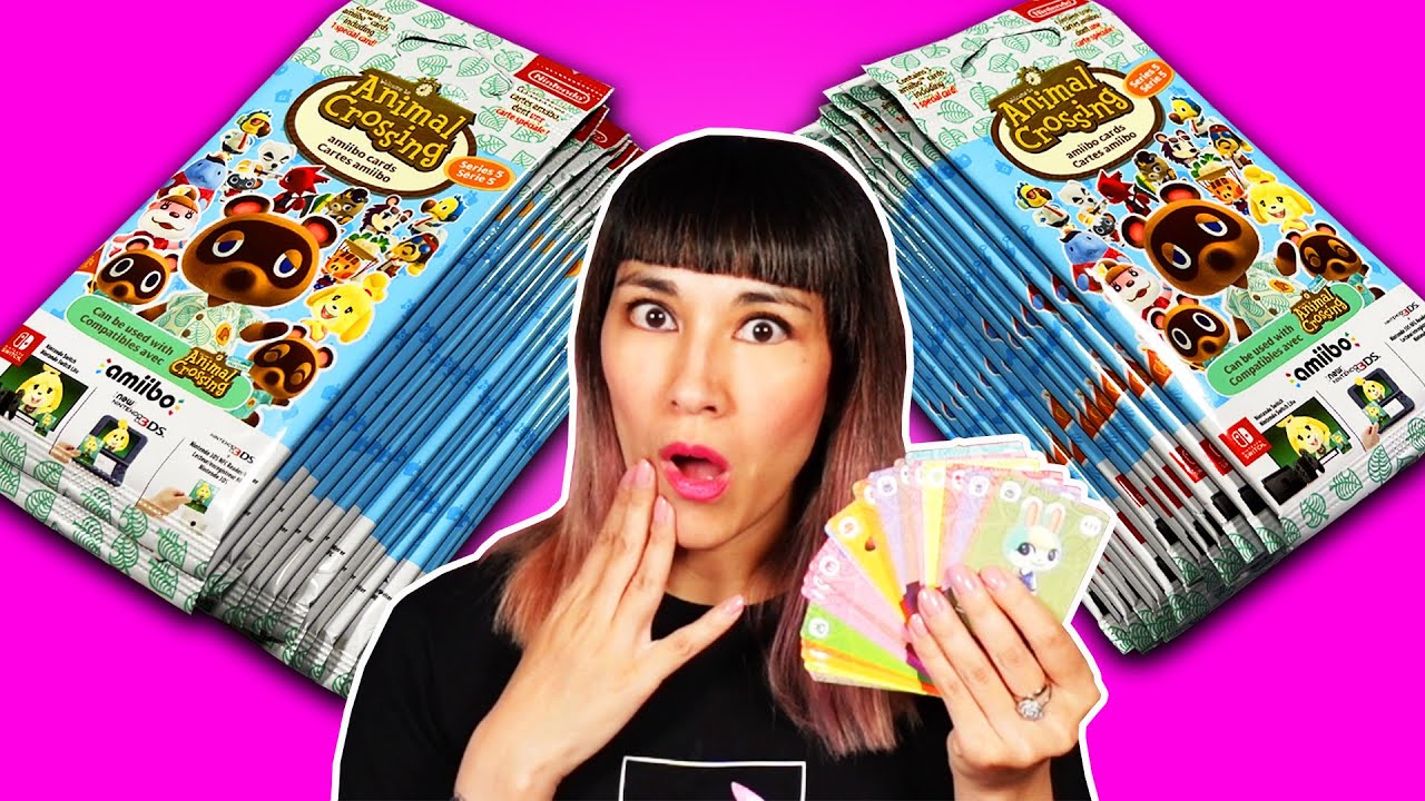 J'AI TOUS LES HABITANTS DE LA SÉRIE 5 ! 30 BOOSTERS ANIMAL CROSSING 😱