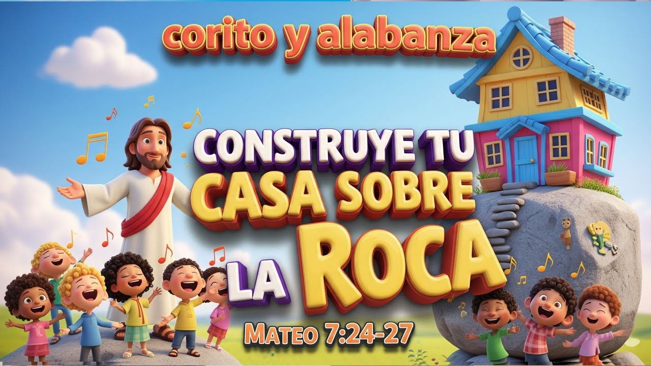 Construye Tu Casa Sobre la Roca &ndash; Corito Canci&oacute;n Cristiana Infantil y Familiar | Versi&oacute;n Alegre