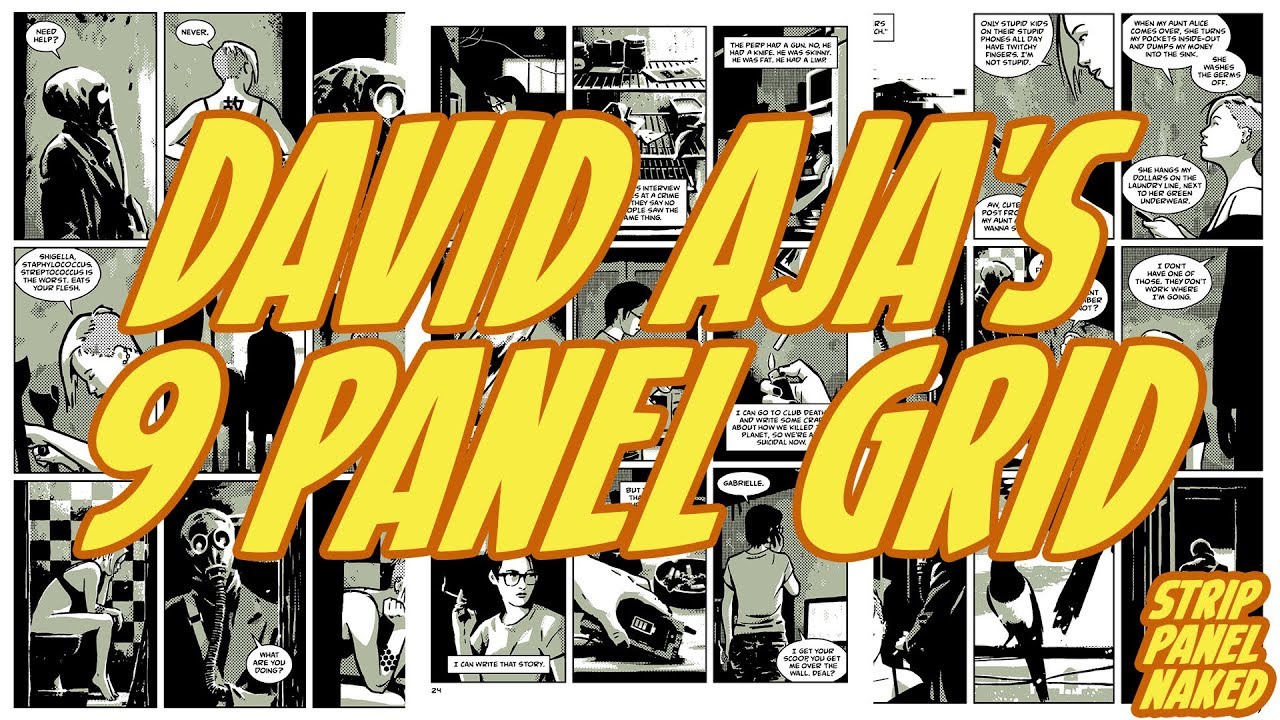 David Aja's 9 Panel Grid Approach | Strip Panel Naked