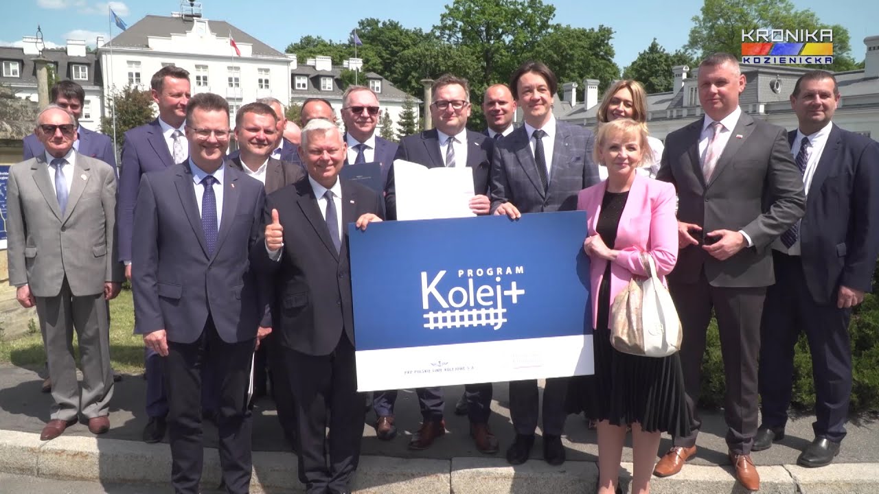 Umowa na projekt linii kolejowej Kozienice - Dobieszyn podpisana