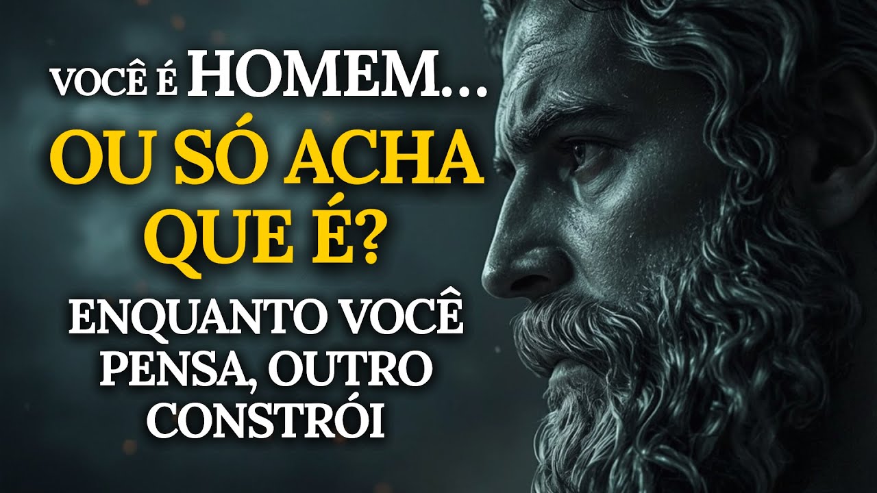 Você NÃO PRECISA DE MOTIVAÇÃO, Você PRECISA SE TORNAR HOMEM | Estoicismo.