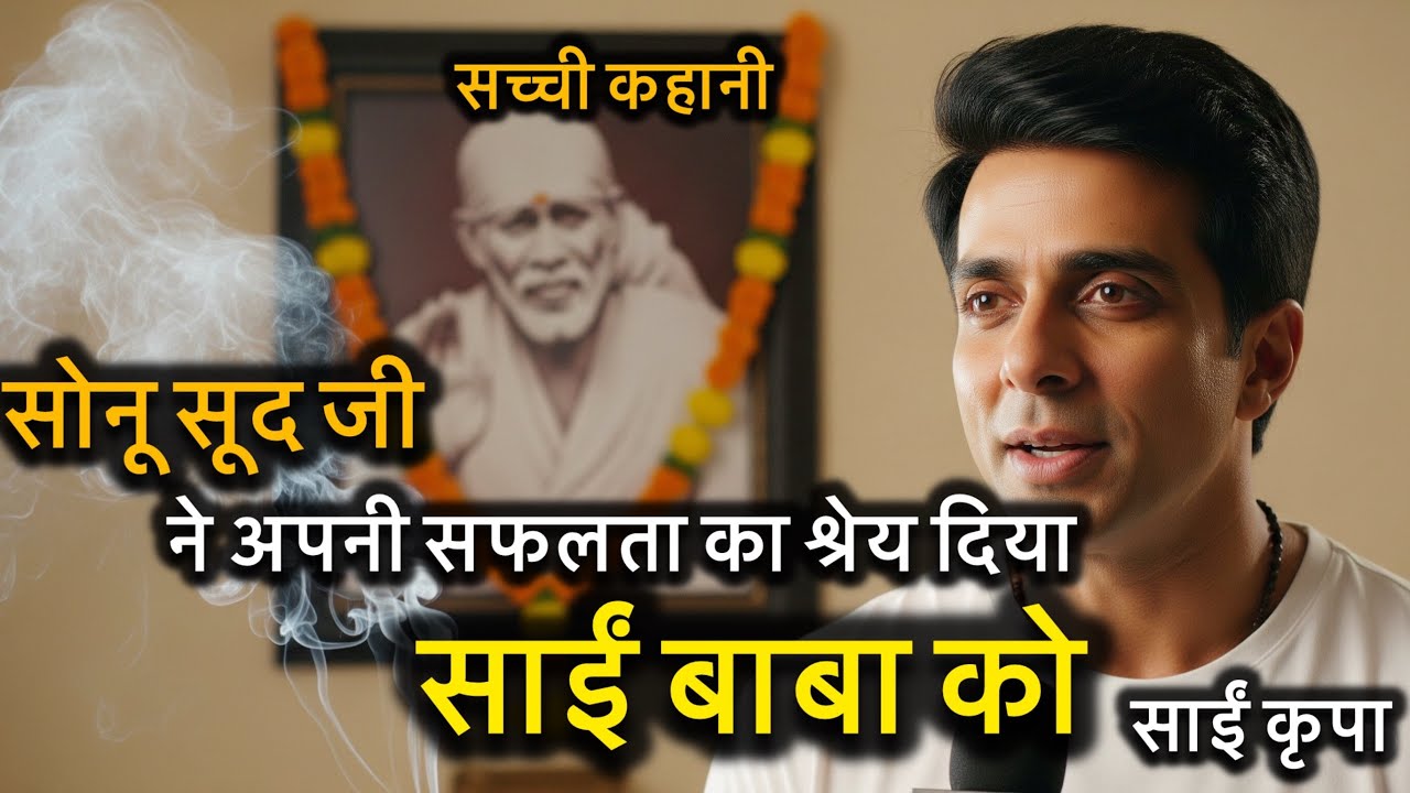 जब साईं बाबा ने सोनू सूद की ज़िंदगी बदल दी | Sonu Sood Real Story | Sai Baba Miracle 