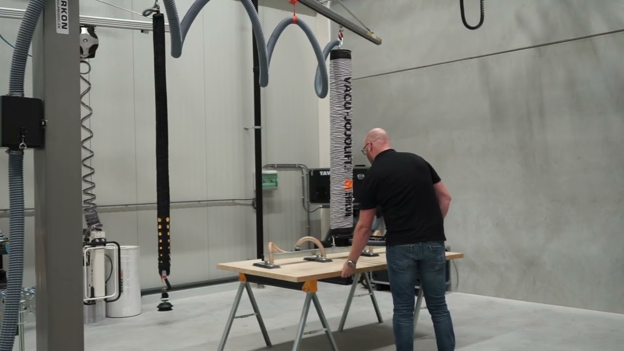 Plaatmateriaal tillen zonder fysieke belasting – Vacuümheffer van Erkon