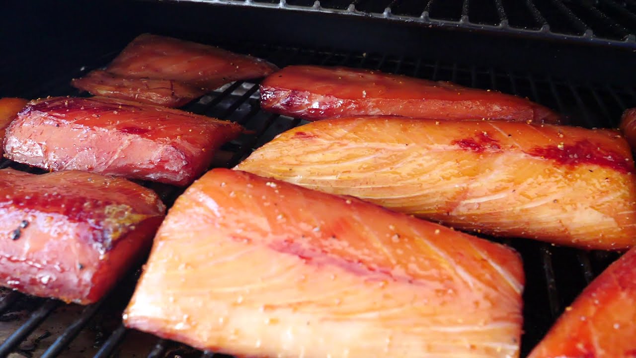 TRAEGER GRILL SMOKED KINGFISH