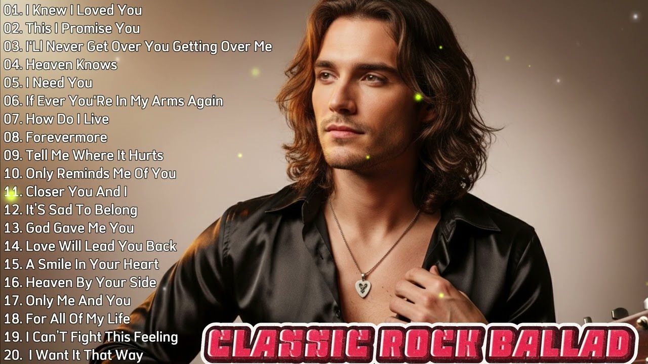 I Knew I Loved You 💖 Classic Soft Rock Love Songs 💖 | Timeless 70s–90s Romantic Ballads