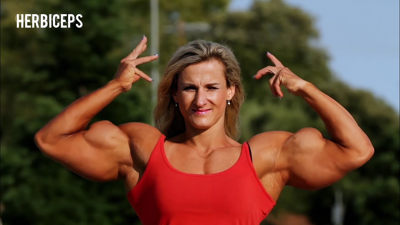 Ifbb Pro Muscle Girl Ленка Ференчукова Женщина-бодибилдер