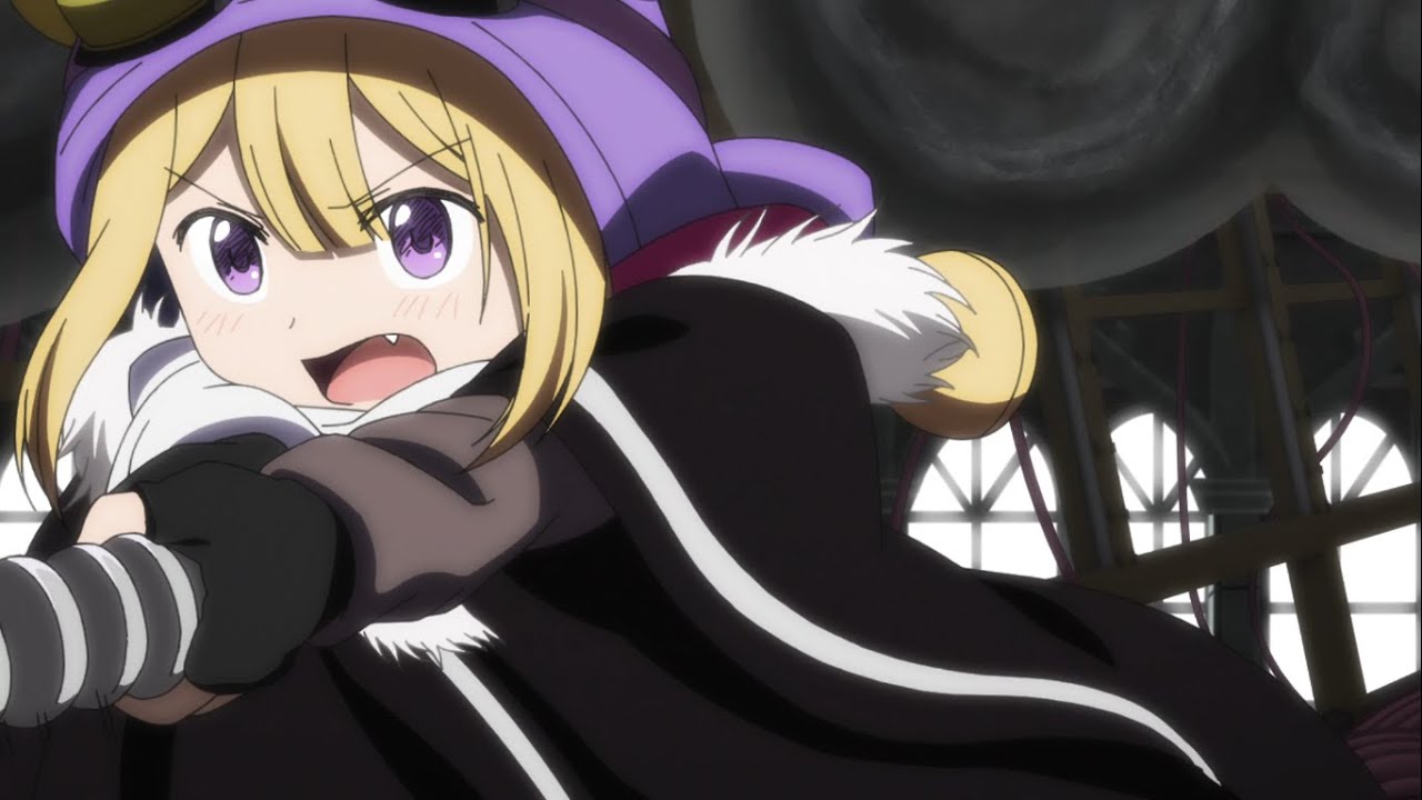 Madoka Magica Magia Record - Felicia tries to attack Embryo Eve (Blu-ray)
