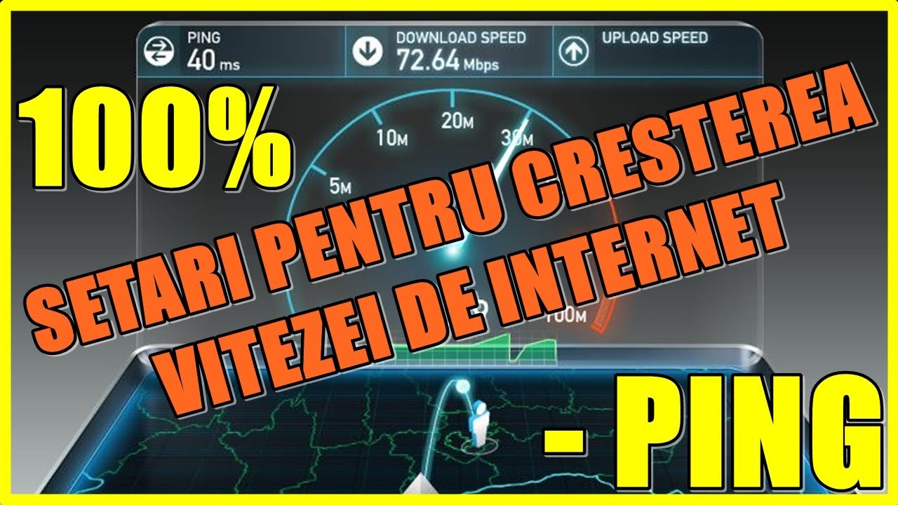 Setari Ce Cresc Viteza de Net Si Scad Ping ul