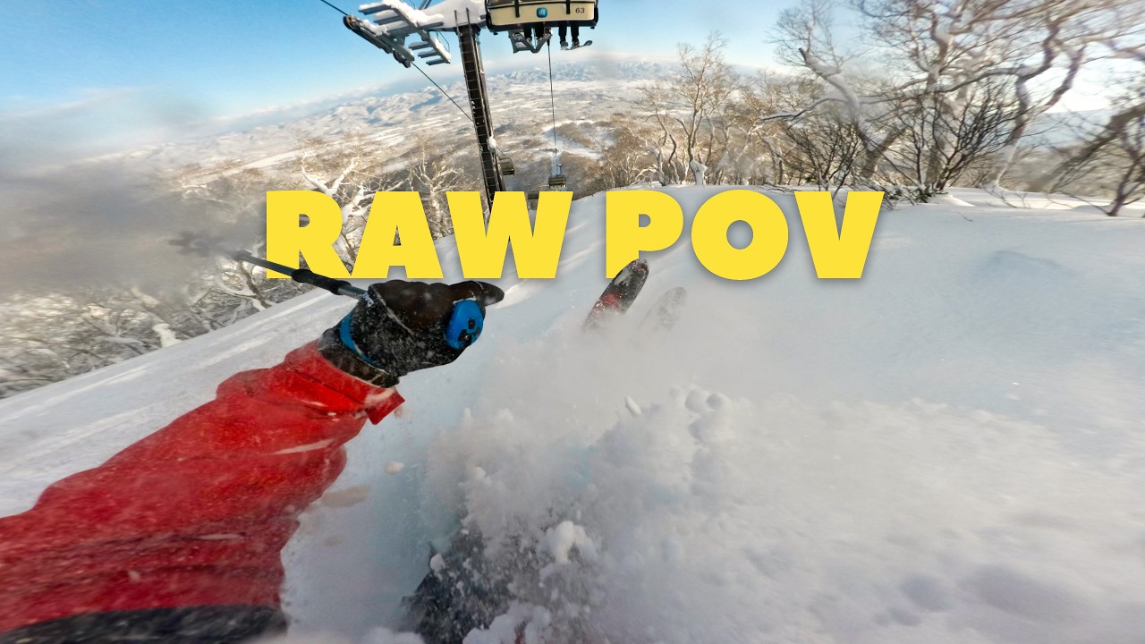 50+ Mins of RAW Powder Skiing in Niseko | Resort & Backcountry🔥