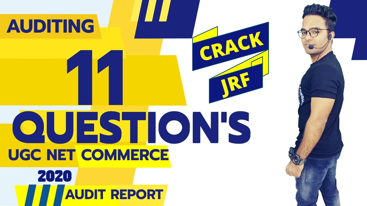 LECTURE-12 || AUDITING MCQ'S - UGC NET COMMERCE || UGC/NTA NET Most Expected MCQ  || NET 2020