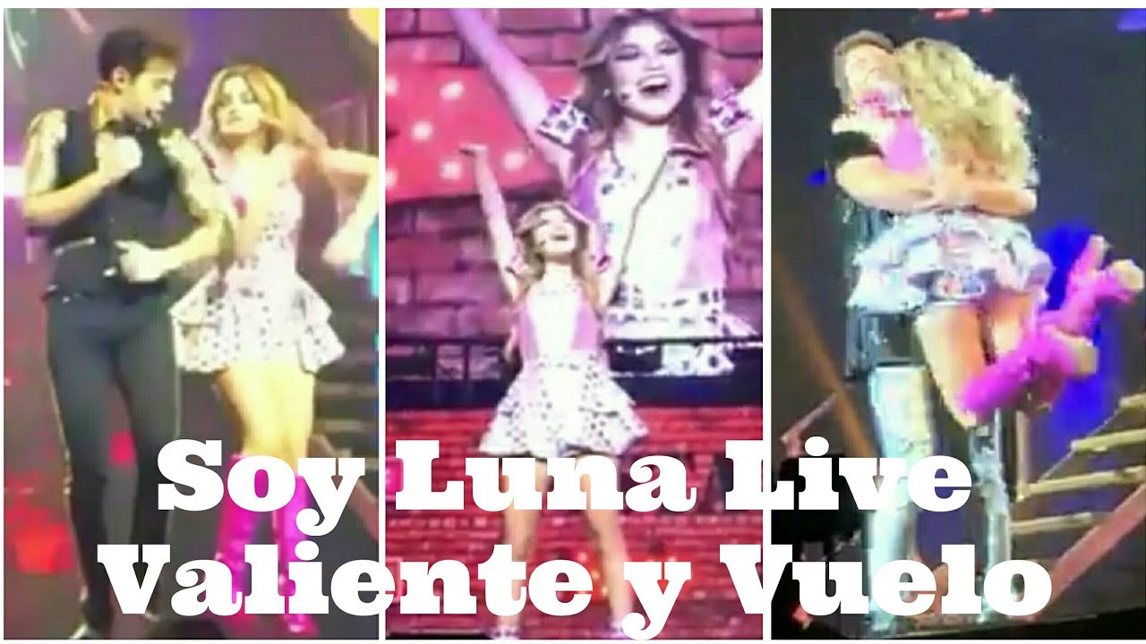 Soy Luna Live: Valiente Grupal + Vuelo (en París 25/02/2018)