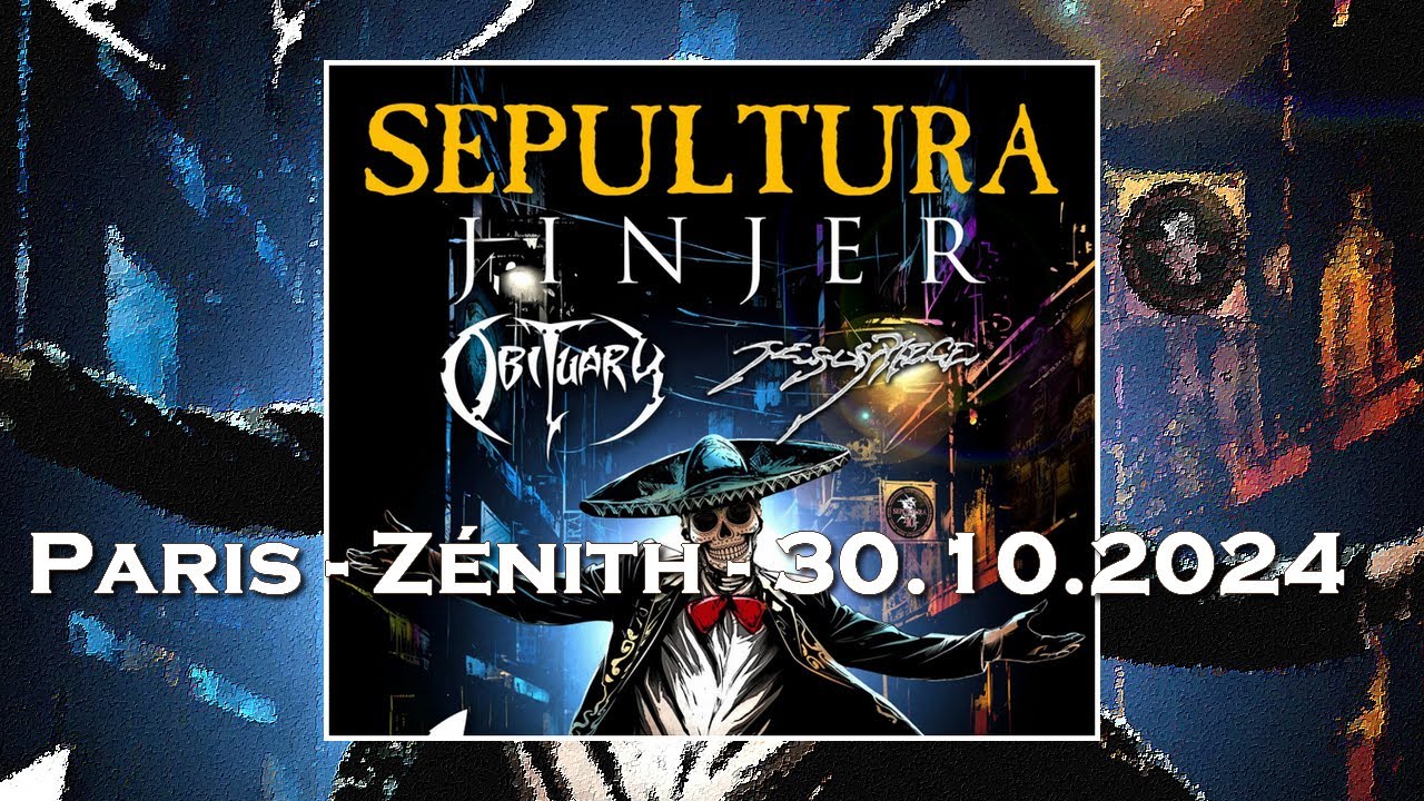 @sepultura  - Territory • live @ Paris @ZenithParisLaVillette  • 30.10.2024