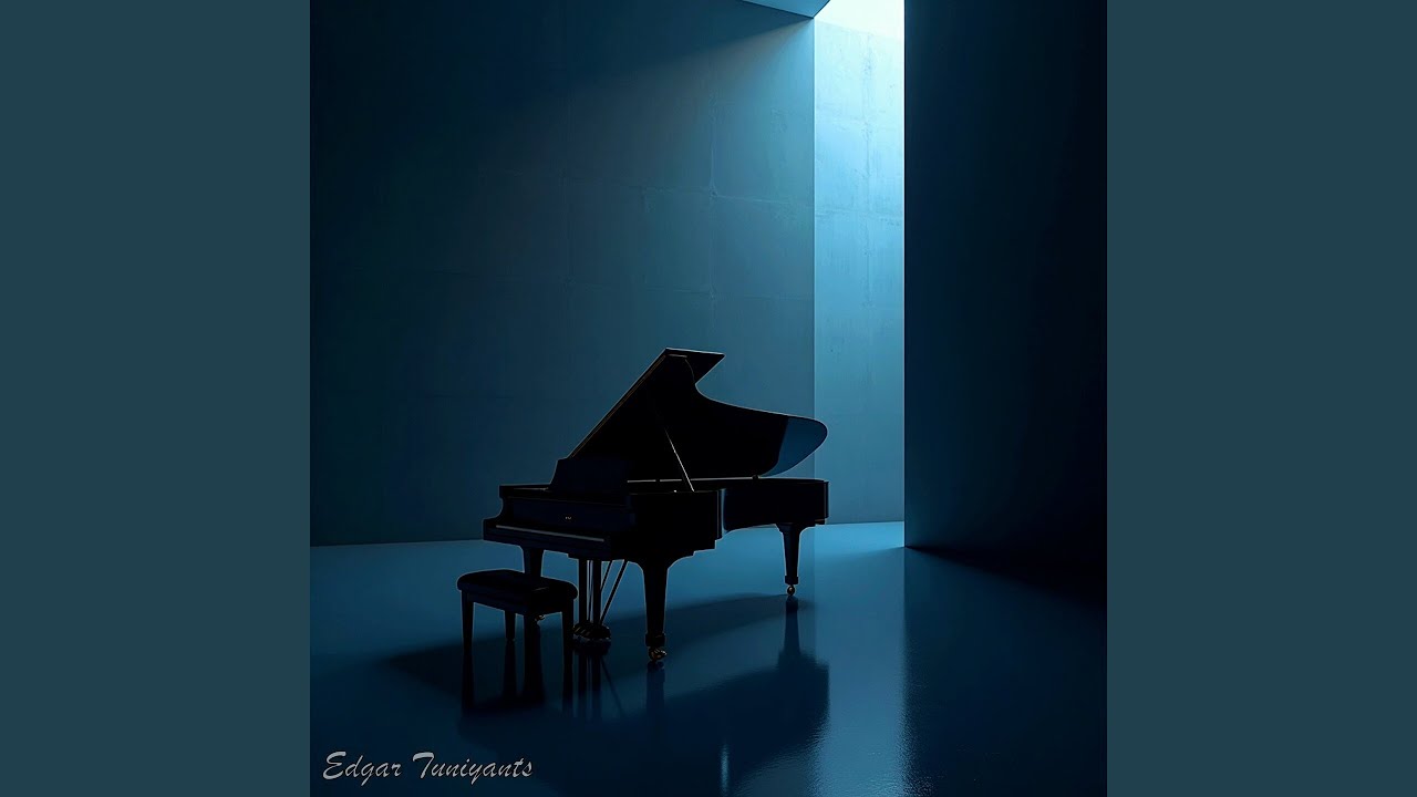 A lonely piano