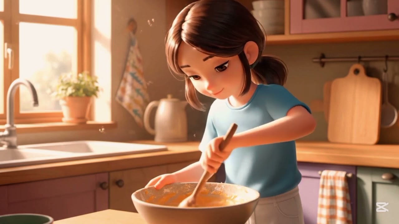 Rainy Evening Comfort ☕ | Chai aur Pakoray | Ghibli Style Animation | Ishu Calm Dairies