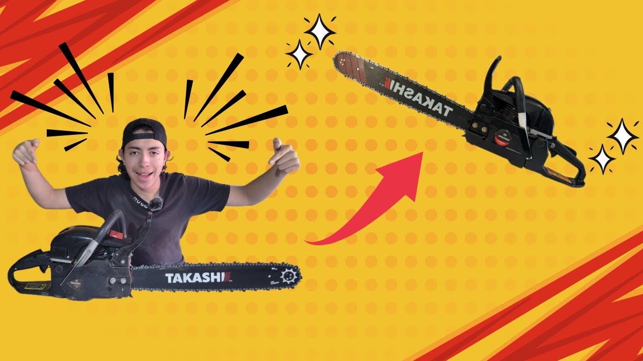 LA MEJOR MOTOSIERRA DE MERCADO LIBRE 😲 // TAKASHI 🤔