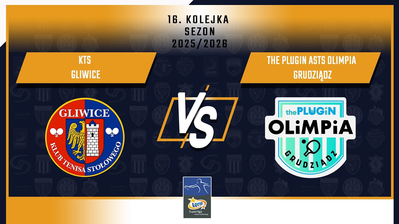 16. Kolejka LOTTO Superligi - KTS Gliwice vs The PLUGiN ASTS Olimpia Grudziądz