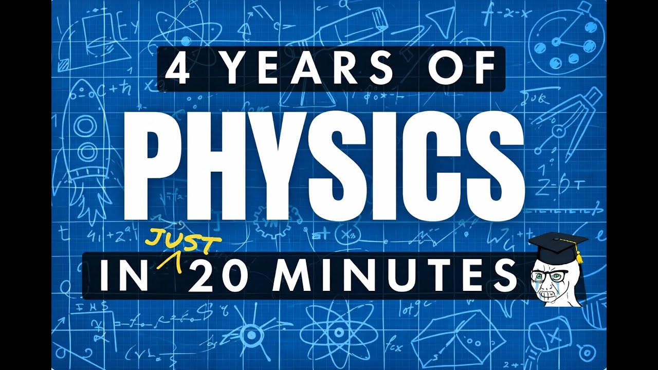PHYSICS FINALLY MAKES SENSE (No BS) in 20 minutes