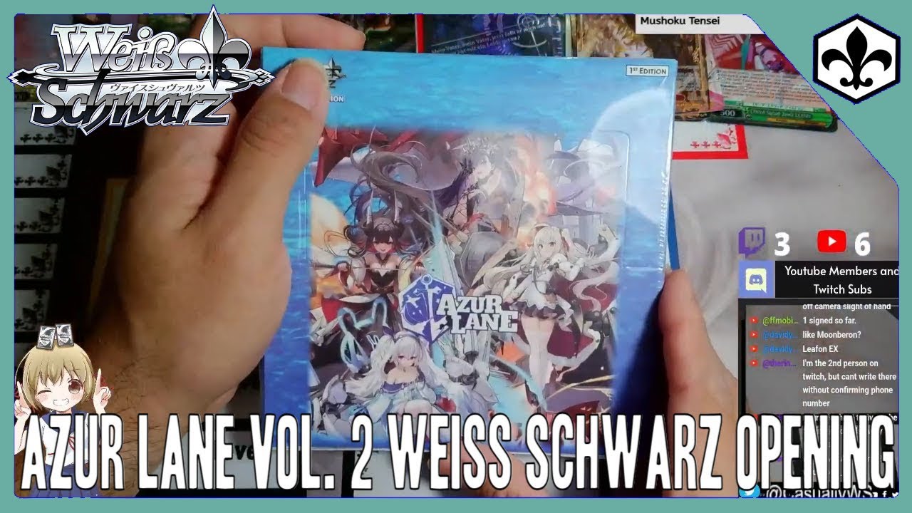 Azur Lane Vol. 2. Открытие магазина Weiss Schwarz!